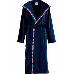 Cawö - Dames Badjas - Marine - Katoen