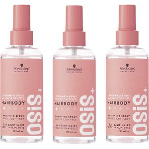 Schwarzkopf Osis+ Hairbody Prep Spray - 3 x 200 ml