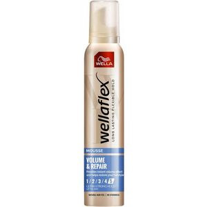 Wella - Flex Mousse Shine & Hold - Voordeelverpakking - 6 x 200 ml - Styling Mousse