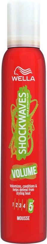 Wella New Wave Volume Mousse - 6 x 200 ml