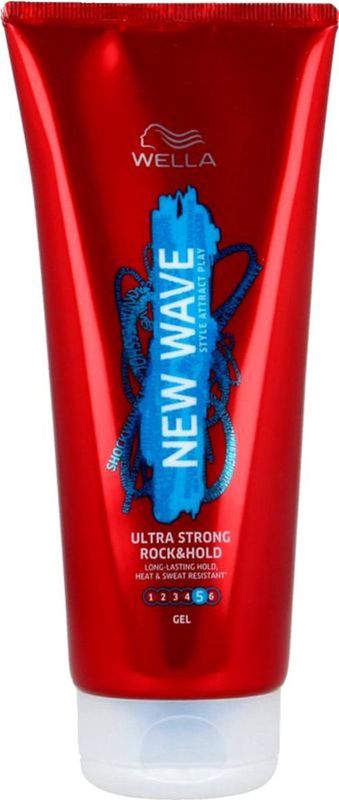 Wella - New Wave - Haargel - 200ML - Ultra Strong Rock & Hold