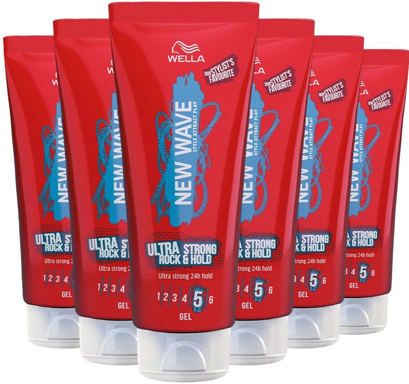 Wella - New Wave - Haargel - 200ml - Glanzend Effect