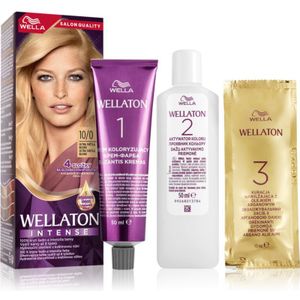 Wella Wellaton Intense Pernamente Haarkleuring met Arganolie Tint 10/0 Lightest Blonde 1 st