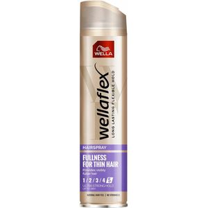 Wella Flex Haarspray Fullness Ultra Strong - Haarspray - 250 ml
