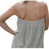 JEMIDI - Sauna Badstof Kilt - Antraciet Grijs - 100% Katoen - Dames of Heren