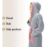 Badjas - Katoen - Terry - Met Capuchon en Zakken