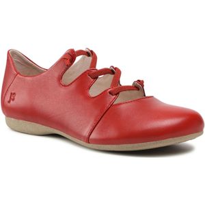 Josef Seibel - FIONA 04 - Dames veterschoenen - Kleur: Rood - Maat: 40