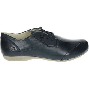 Josef Seibel - Fiona 01 - Instappers - Donkerblauw - Comfortschoen met Elastische Veters