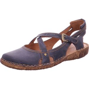 Josef Seibel ROSALIE 13 - Platte sandalenDames Sandalen - Kleur: Blauw - Maat: 41