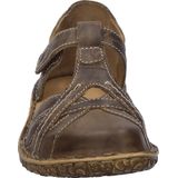 Sandaal - Rosalie - Effen - Leer - Velcro Sluiting - Platte Hak