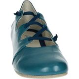 Ballerina's - Effen - Glad Leer - Platte Hak