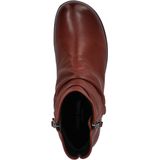 JOSEF SEIBEL - Naly 24 - Enkellaars - Rood - Schapenvacht - Leder-Textiel