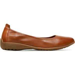 Josef Seibel - FENJA 01 - Ballerinaschoenen - Cognac - Glad Leer - Wijdte G