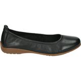 Josef Seibel - Fenja 01 - Platte Slippers - Zwart - Leer - Zomer