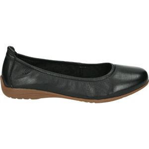 Josef Seibel - Fenja 01 - Platte Slippers - Zwart - Leer - Zomer
