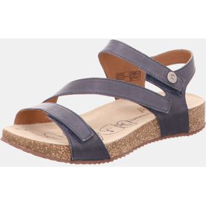 Josef Seibel TONGA 25 - Sandalen met hakDames Sandalen - Kleur: Blauw - Maat: 40