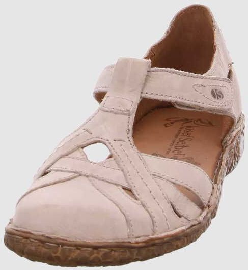 Josef Seibel - ROSALIE - Klittenbandschoenen - Crème - Sandaal - Comfortschoen met T-band