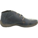 Josef Seibel - FERGEY 18 - Hoge sneakersVeterlaarzenDames veterschoenenDames sneakersHalf-hoge schoenen - Kleur: Blauw - Maat: 35