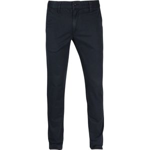 Alberto Lou Chino Donkerblauw (navy) - Maat W 31 - L 30 - Heren
