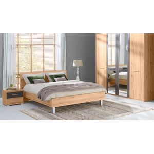 Beddenreus Bed Portland - 140 x 210 cm - balkeneiken