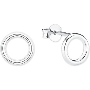 s.Oliver - Ohrstecker für Damen, 925 Sterling Silber | Ring Ohrringe 1 ct Weiss (27.99 € / 1 ct)
