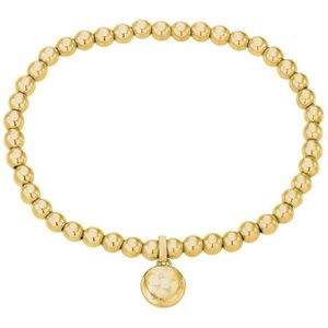 JOOP! Armband Roestvrij Staal Dames Armsieraden, 18 cm, Goud, Wordt Geleverd In Geschenkverpakking, 2032663