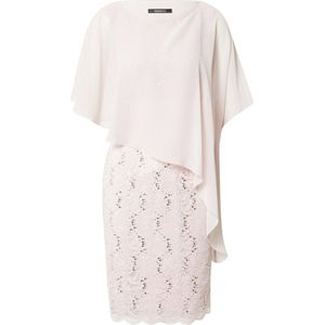 SWING - Jurk - Rosa - Met Onderjurk - Geschulpte Zoom - Bloemenprint