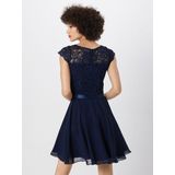 SWING - Cocktailjurk - A-lijn - Met Kant en Strikceintuur