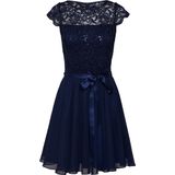 SWING - Cocktailjurk - A-lijn - Met Kant en Strikceintuur