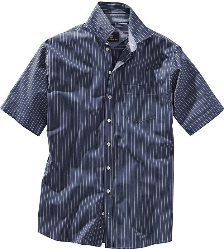 Jan Vanderstorm - PERTTU - Overhemd - Blauw - Gestreept