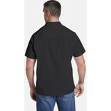 Jan Vanderstorm - MEINO - Overhemd - Zwart - Korte Mouwen - 100% Katoen