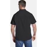 Jan Vanderstorm - MEINO - Overhemd - Zwart - Korte Mouwen - 100% Katoen