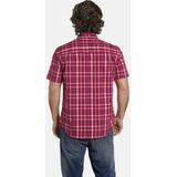 Jan Vanderstorm herren Overhemd Met Korte Mouwen - 41/42 - rood