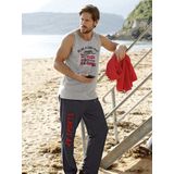 OLOF - Tanktop - Katoenmix - Vlaggenprint - Casual Design