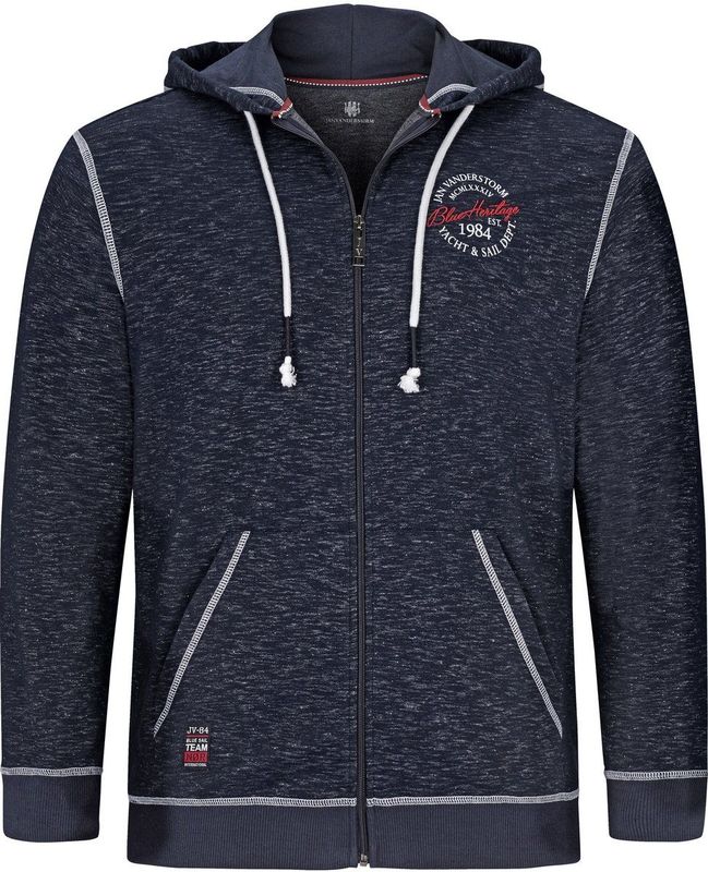 Jan Vanderstorm - JOKORA - Sweatvest - Blauw