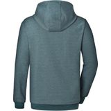 BLANKARD - Sweatshirt - Petrol Mélange - Met Capuchon