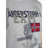 Jan Vanderstorm - SÖLVE - T-shirt - Lichtgrijs