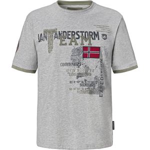 Jan Vanderstorm - SÖLVE - T-shirt - Lichtgrijs
