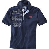 Jan Vanderstorm - Shirt 'Jano' - Navy/Wit - Poloshirt
