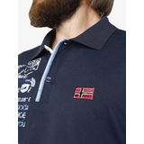 Jan Vanderstorm - Shirt 'Jano' - Navy/Wit - Poloshirt