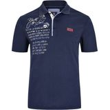 Jan Vanderstorm - Shirt 'Jano' - Navy/Wit - Poloshirt