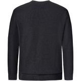 Trui - ALBREKT - Gebreid - Gemêleerd - Katoenmix