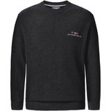 Trui - ALBREKT - Gebreid - Gemêleerd - Katoenmix