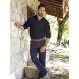 Jan Vanderstorm - KALLU - Overhemd - Zwart