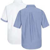 Overhemden - Effen - Katoen - 2 Pack - Comfort Fit