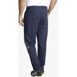 Jan Vanderstorm Sweatpants donkerblauw, Bedrukt