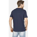 Jan Vanderstorm - Shirt 'Erke' - Marine - Katoen - 2 Pack - Kwartmouw