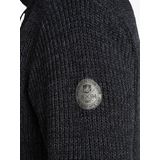 DUMENI - Gebreide Trui - Zwart Melange