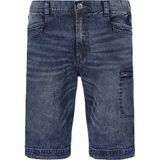 Denim bermuda AKISTEG blauw
