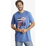 Jan Vanderstorm - PREBEN - T-shirt - Donkerblauw - Set van 2